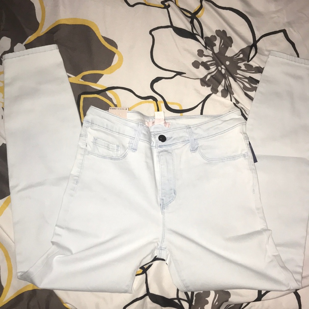 low rise skinny ankle jeans